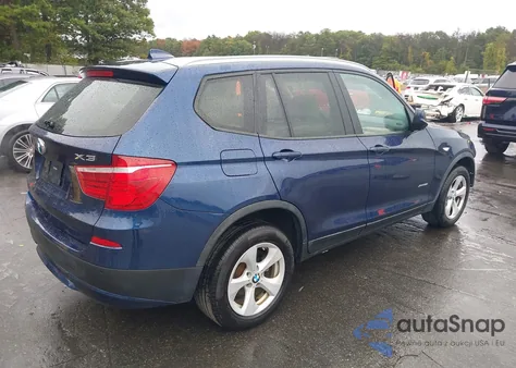 2012 BMW X3 xDrive28I from USA, damaged, VIN 5UXWX5C55CL719045